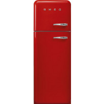 Jääkaappipakastin Smeg Retro FAB30LRD5, 60.1cm, punainen, vasen