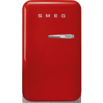 Jääkaappi Smeg Retro FAB5LRD5, 40.4cm, punainen, vasen