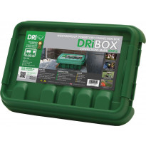 Johtolaatikko Star Trading DriBox, 130x330x230mm, vihreä