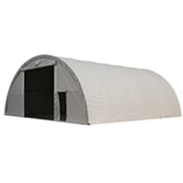 Kalustohalli Ranch, 9.15x26x4.5m, 900g pvc, harmaa