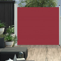 Sisäänvedettävä terassin sivumarkiisi 170x300 cm punainen
