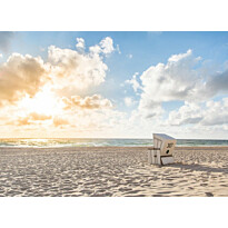 Kuvatapetti A.S. Creation Designwalls Beach Chair, 350x255cm, beige