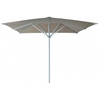 Aurinkovarjo MAY Schattello, 4x4m, neliö, roikkuva reunus, eri värejä