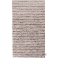 Kylpyhuoneen matto Tom Tailor Cotton Stripe, hiekka, eri kokoja