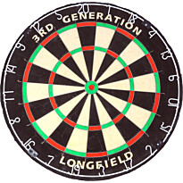 Darts-taulu Longfield 3rd Generation, 46cm