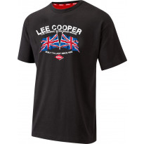 Miesten T-paita Lee Cooper Workwear LCTS012, M, musta