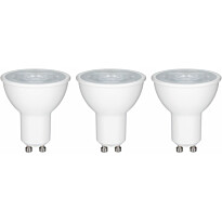 LED-kohdelamppu Paulmann Choose Reflector, GU10, 460lm, 6.5W, 2700K, himmennettävä, valkoinen, 3kpl