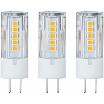 LED-pistokantalamppu Paulmann Pin Base, 12V, GY6.35, 300lm, 3.5W, 2700K, kirkas, 3kpl