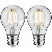 LED-filamenttilamppu Paulmann Pear, E27, 470lm, 5W, 2700K, kirkas, 2kpl