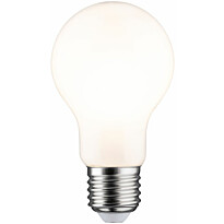 LED-lamppu Paulmann Classic Pear, E27, 806lm, 7W, 2700K, himmennettävä, opaali