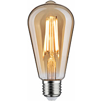 LED-lamppu Paulmann 1879 Filament Rustika E27 470lm 6W 1800K 3-Step-Dim himmennettävä kulta