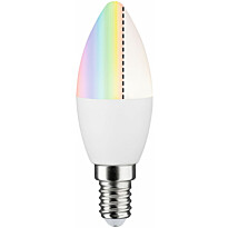 LED-älylamppu Paulmann Smart Home Zigbee Candle, E14, 470lm, 6.3W, RGBW+, himmennettävä, matta