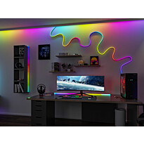 LED-nauhaputki Paulmann EntertainLED Black Neon RGB+, eri pituuksia