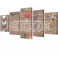 Taulusarja home sweet home 100 x 50 cm