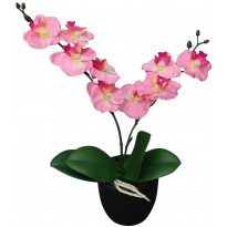 Tekokukka ruukulla orkidea 30 cm vaaleanpunainen