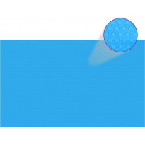 Uima-altaan suoja suorakulmainen 500x300 cm pe sininen