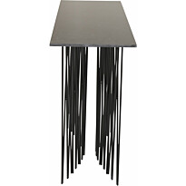 Sivupöytä Furniture Fashion Stone kivi/musta