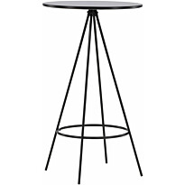 Baaripöytä Venture Home Bistro, ⌀60cm, musta