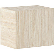 Sivupöytä Venture Home York, 30x35x25cm, travertine-kuosi