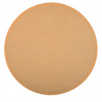 Matto VM Carpet Lyyra, mittatilaus, pyöreä, keltainen