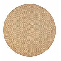 Matto VM Carpet Panama, mittatilaus, pyöreä, olki