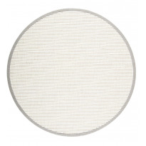 Matto VM Carpet Tunturi, mittatilaus, pyöreä, valkoinen