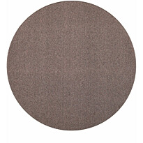 Matto VM Carpet Tweed, mittatilaus, pyöreä, tummanharmaa