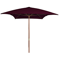 Aurinkovarjo puurungolla, 200x300cm, eri värejä
