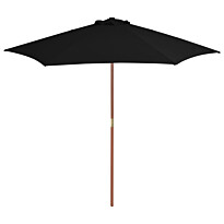 Aurinkovarjo puurungolla, 270x244cm, eri värejä