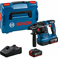 Akkuporavasara Bosch Professional GBH 18V-22, 18V, 2x4.0Ah akuilla + L-Boxx