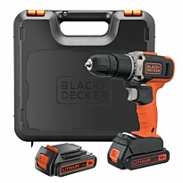 Akkuiskuporakone Black+Decker BCD003C2K, 18V, 2x1.5Ah akuilla