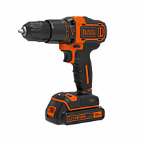 Akkuiskuporakone Black+Decker BDCHD18K1B2, 18V, 2x2.0Ah akuilla