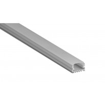 LED-asennuslista FTLIGHT Large, läpikuultava kansi, 2000x18.5x10mm, alumiini