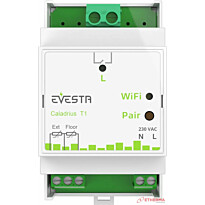 Älytermostaatti pörssisähköohjauksella Etherma Evesta Caladrius T1, wifiohjelmoitava, 1-vaihe 1x16A