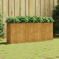 Istutuslaatikko 200x40x80 cm corten-teräs