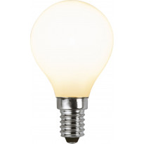 LED-lamppu Star Trading 375-15, Ø45x80mm, E14, opaali, 5.9W, 3000K, 806lm
