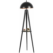 Lattiavalaisin Linento Lighting Sehpali 8746-5, 155cm, musta