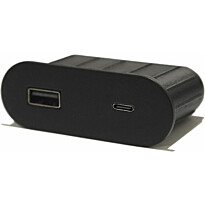USB-pistorasia Limente PICK-4, soikea, eri värejä