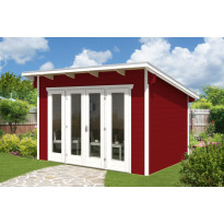 Vierasmaja Skan Holz Ostende 1, 8.8m², punainen
