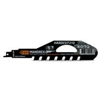 Puukkosahanterä Mandrex Hardcut TC, tiilelle/kivelle, eri kokoja