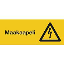 Merkintäkilpi &quot;Maakaapeli&quot;, 30x10cm