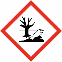 Merkintätarra vaarallisille aineille &quot;Ympäristölle vaarallinen&quot;, 10x10cm