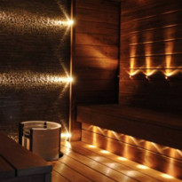 LED-saunavalosarja FTLIGHT Saunaset Platinum, 9-osainen, eri värejä