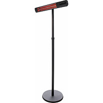 Infralämmitin Pistesarjat Sunred Dark Standing, IP55, 2500W, musta