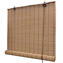 Rullaverho bambu, eri kokoja ja värejä