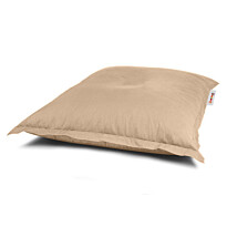 Säkkituoli ulos Linento Garden Cushion Pouf, beige, Verkkokaupan poistotuote