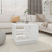 Sohvapöytä 55x55x43cm, lastulevy, eri värejä
