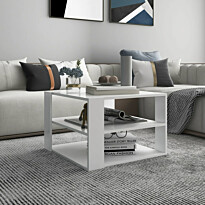 Sohvapöytä 60x60x40cm, lastulevy, eri värejä