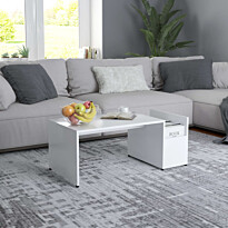 Sohvapöytä 90x45x35cm, lastulevy, eri värejä