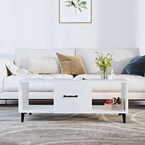 Sohvapöytä 102x50x40cm, tekninen puu, eri värejä